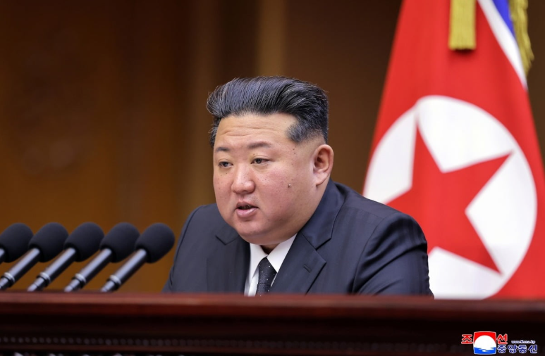 북한 최고인민회의 제14기 제13차 회의가 지난 20-21일 평양 만수대의사당에서 진행됐다고 조선중앙통신이 22일 보도했다. 사진=연합뉴스
