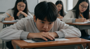 수업중 스마트폰 사용금지 논란